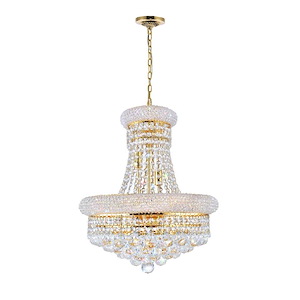 8 Light Chandelier with Gold Finish - 902488