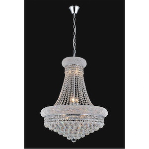 14 Light Chandelier with Chrome Finish