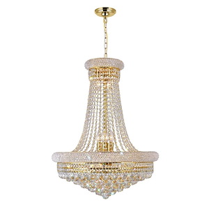 17 Light Chandelier with Gold Finish - 902492