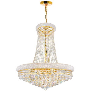 18 Light Chandelier with Gold Finish - 902494