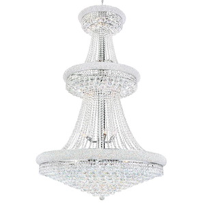 34 Light Chandelier with Chrome Finish - 902499