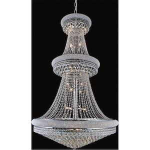 38 Light Chandelier with Chrome Finish - 902501