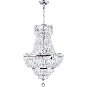 8 Light Chandelier with Chrome Finish - 902534