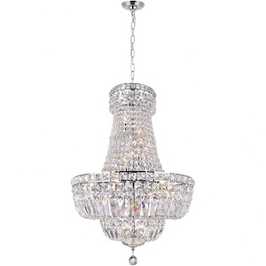 13 Light Chandelier with Chrome Finish - 902535