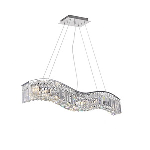 5 Light Chandelier with Chrome Finish - 1252990
