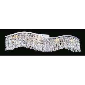 5 Light Wall Sconce with Chrome Finish - 1252697