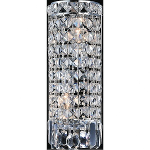 2 Light Wall Sconce with Chrome Finish - 902564