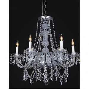 6 Light Chandelier with Chrome Finish - 902610