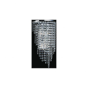 3 Light Wall Sconce with Chrome Finish