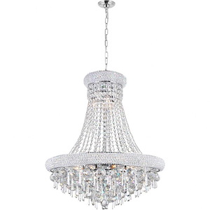 13 Light Chandelier with Chrome Finish - 902641