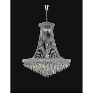 Kingdom - 20 Light Down Chandelier-41 Inches Tall - 1338336