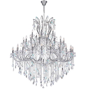Maria Theresa - 49 Light Up Chandelier-65 Inches Tall and 60 Inches Wide - 1277218