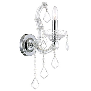 1 Light Wall Sconce with Chrome Finish - 902704