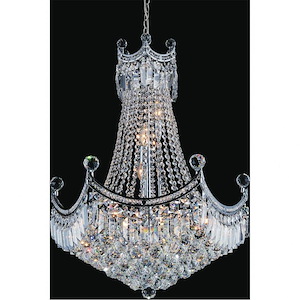 11 Light Chandelier with Chrome Finish - 902740