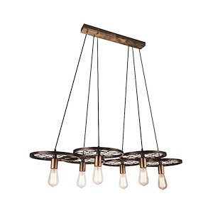 6 Light Chandelier