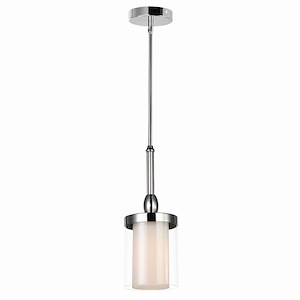 1 Light Mini Pendant with Chrome Finish - 903141