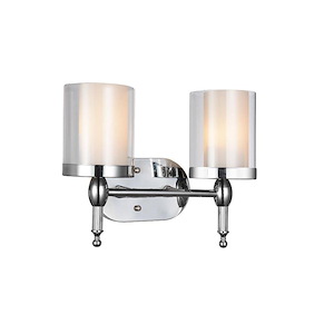 2 Light Wall Sconce with Chrome Finish - 903142