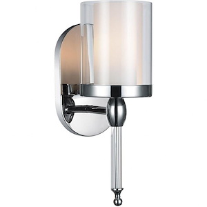 1 Light Wall Sconce with Chrome Finish - 903146