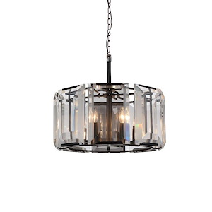 Jacquet - 8 Light Chandelier-18 Inches Tall and 20 Inches Wide
