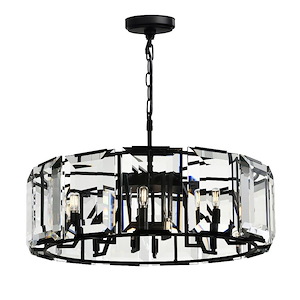 Jacquet - 12 Light Chandelier-18 Inches Tall and 31 Inches Wide