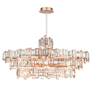 21 Light Chandelier with Champagne Finish - 903254