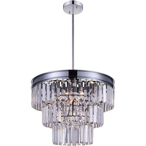 5 Light Chandelier with Chrome Finish - 903456