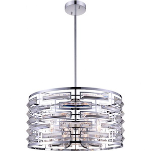 6 Light Chandelier with Chrome Finish - 903483