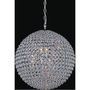 26 Light Chandelier with Chrome Finish - 903503