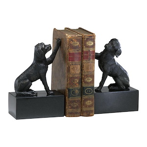 8 Inch Dog Bookend - set of 2