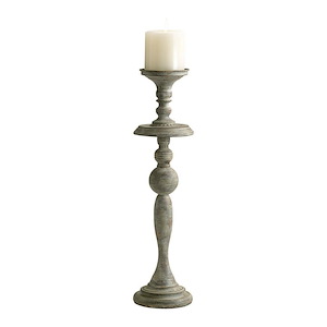 Bach - small Candlestick - 6 Inches Wide by 23.25 Inches High