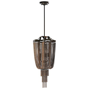 Marcello - Four Light Pendant - 11 Inches Wide by 26 Inches High