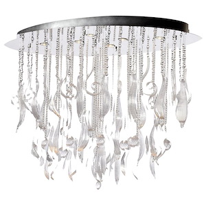 Mirabelle - six Light Large Pendant - 45.25 Inches Wide by 34 Inches High