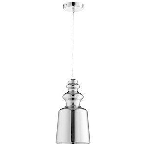 Leone - One Light small Pendant - 8 Inches Wide by 16 Inches High - 355649
