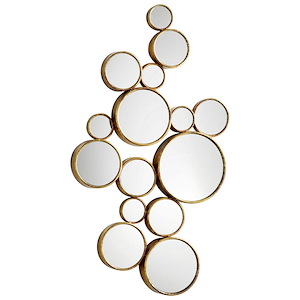 Bubbles - Decorative Mirror - 24 Inches Wide by 41 Inches High