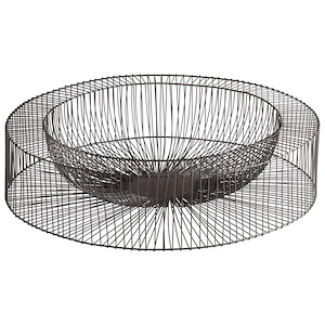 Wire Wheel - 21 Inch Large Decorative Tray