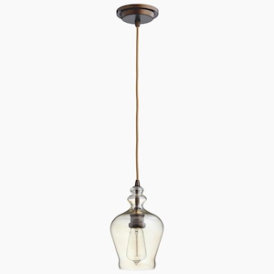 Calista - One Light Pendant - 6 Inches Wide by 10.25 Inches High - 444281