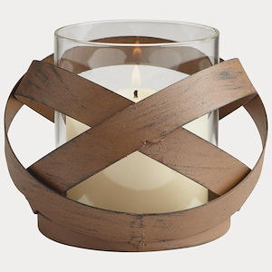 Infinity - small Candleholder - 5.25 Inches Wide by 4 Inches High