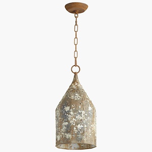 Collier - One Light small Pendant - 8.25 Inches Wide by 18 Inches High