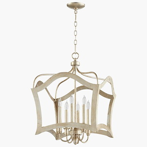 Milan - six Light Pendant - 19.75 Inches Wide by 28.5 Inches High