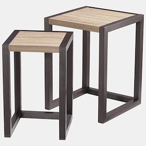 Becket - Nesting Table - 18 Inches Wide by 17.5 Inches Long