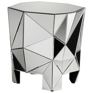 Alessandro side Table - 26.25 Inches Wide by 25 Inches Long