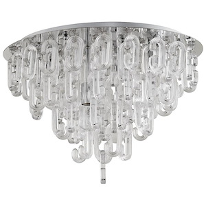 Centaurus - Four Light Flush Mount - 23 Inches Wide by 16.5 Inches High
