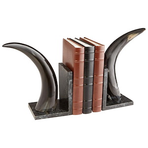 Horn Rimmed - 15 Inch Bookends