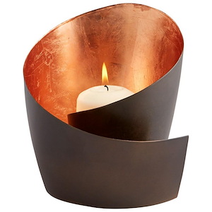 Mars - Candleholder - 6.25 Inches Wide by 6.25 Inches High