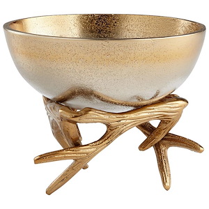 6.25 Inch small Antler Anchored Bowl