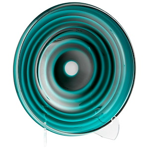 Large Vertigo Plate - 25.25 Inches Wide by 5 Inches High