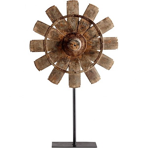 Azteka - Large sculpture - 21.25 Inches Wide by 36.5 Inches High