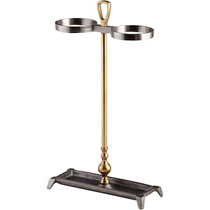 Hold For Two - Umbrella stand - 15.25 Inches Wide by 27.25 Inches High