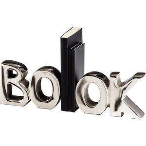 The Book - Bookend (set Of 2) - 14.5 Inches Wide by 5 Inches High