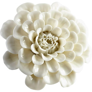 Flourishing Flowers - Large Wall Decor - 4.5 Inches Wide by 1.75 Inches Deep - 844542